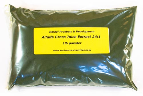 Alfalfa Grass Juice Ext  (Cert Org) – 1 LB